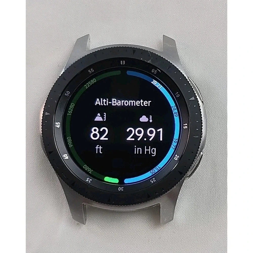 Samsung Galaxy Watch SM-R800 Smartwatch 46mm Stainless Steel - Black No Band